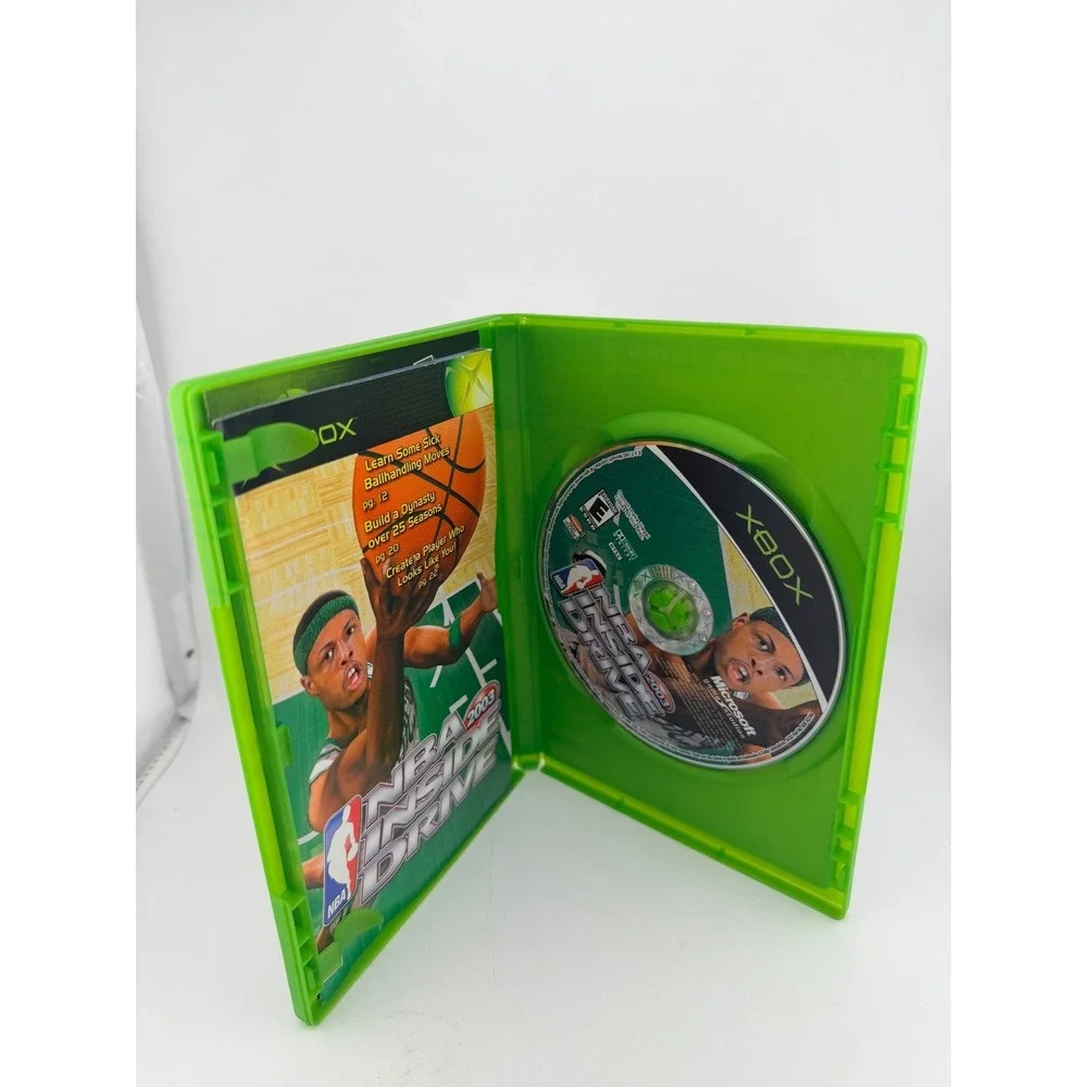 NBA Inside Drive 2003 Microsoft Xbox Original Game CIB Paul Pierce Cover